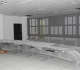 電視墻及操作臺實際效果